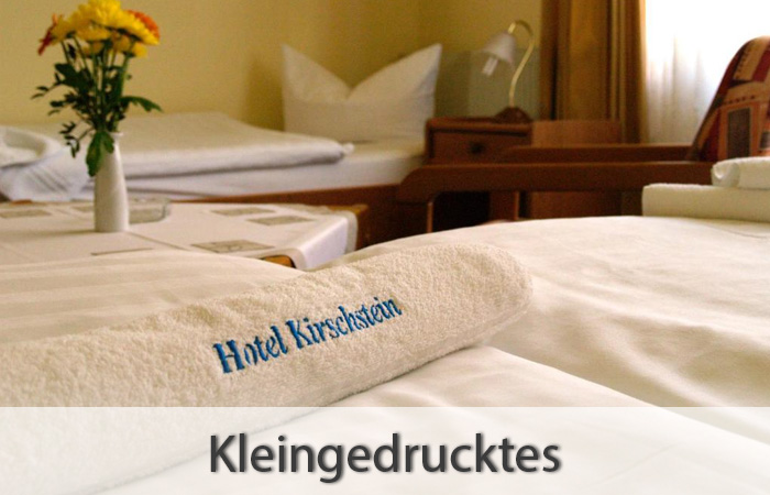 Kleingedrucktes